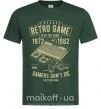 Мужская футболка Retro Game Темно-зеленый фото