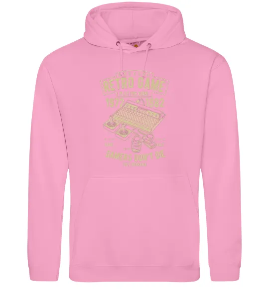 Женская толстовка (худи) Retro Game Розовый фото