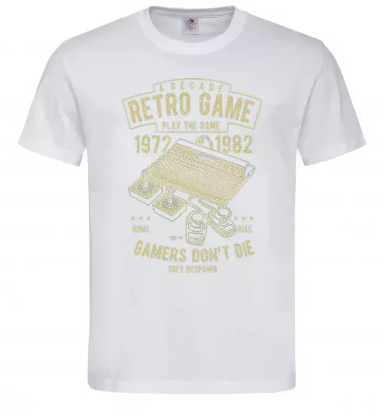 Мужская футболка Retro Game Белый фото