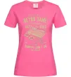 Женская футболка Retro Game Ярко-розовый фото