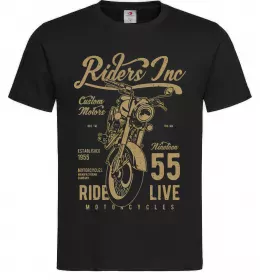 Мужская футболка Riders Черный фото