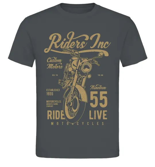 Мужская футболка Riders Графит фото