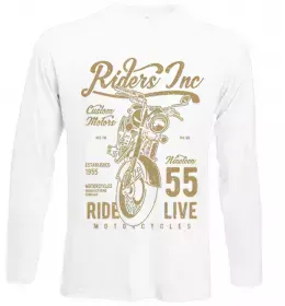 Лонгслив Riders Белый фото