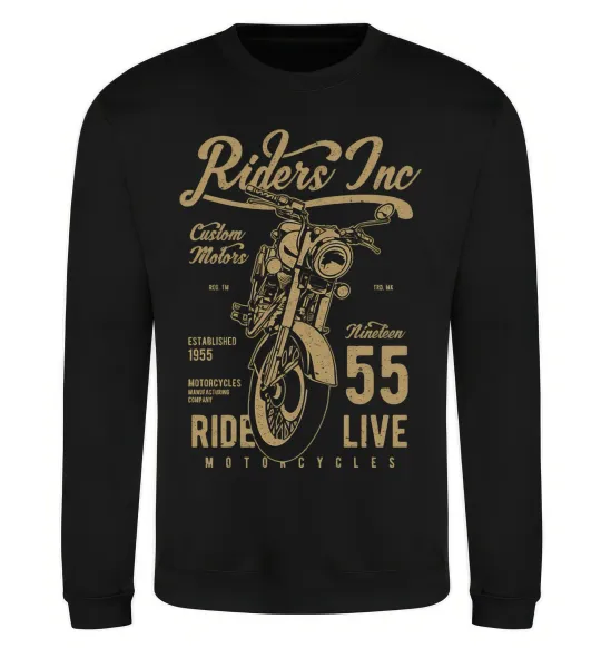 Світшот Riders Чорний фото