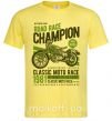 Мужская футболка Road Race Champion Лимонный фото