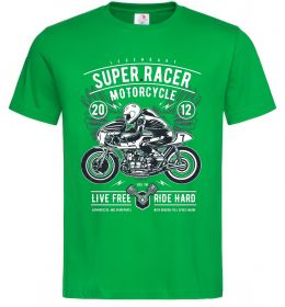 Мужская футболка Super Racer Motorcycle Мужская футболка Super Racer Motorcycle