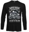 Лонгслив Super Racer Motorcycle Черный фото