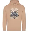 Женская толстовка (худи) Super Racer Motorcycle Песочный фото
