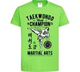 Детская футболка Taekwondo World Детская футболка Taekwondo World