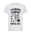 Дитяча футболка Taekwondo World Білий фото