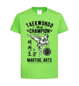 Детская футболка Taekwondo World