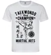 Чоловіча футболка Taekwondo World Білий Чоловіча футболка Taekwondo World Білий фото