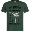 Чоловіча футболка Taekwondo World Темно-зелений Чоловіча футболка Taekwondo World Темно-зелений фото
