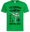 Чоловіча футболка Taekwondo World Зелений Чоловіча футболка Taekwondo World Зелений фото