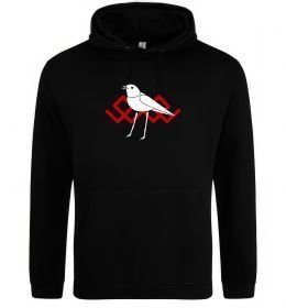 Чоловіча толстовка (худі) Птичка белая