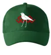 Кепка Птичка белая Темно-зелений Кепка Птичка белая Темно-зелений фото