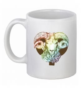 Чашка керамическая Овен знак зодіаку Чашка керамическая Овен знак зодіаку