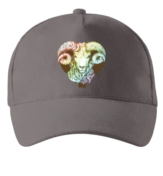 Кепка Овен знак зодіаку Серый фото