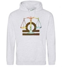 Мужская толстовка (худи) Терези знак зодіаку Мужская толстовка (худи) Терези знак зодіаку