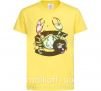 Дитяча футболка Рак знак зодиака Лимонний фото