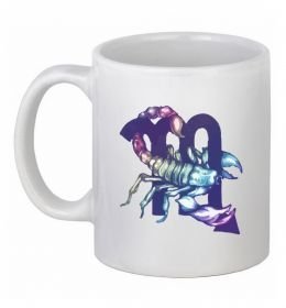 Чашка керамическая Скорпіон знак зодіаку