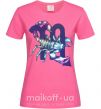 Женская футболка Скорпион знак зодиака Ярко-розовый фото