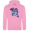 Женская толстовка (худи) Скорпіон знак зодіаку Розовый фото