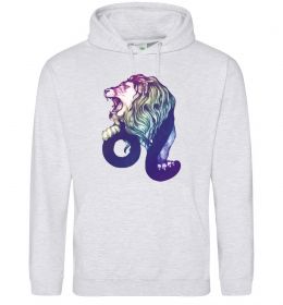 Женская толстовка (худи) Лев знак зодіаку