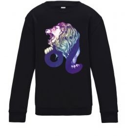 Дитячий світшот Лев знак зодіаку