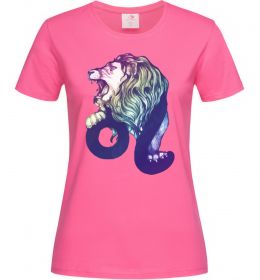 Жіноча футболка Лев знак зодіаку