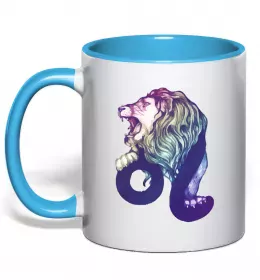 Чашка с цветной ручкой Чашка с цветной ручкой