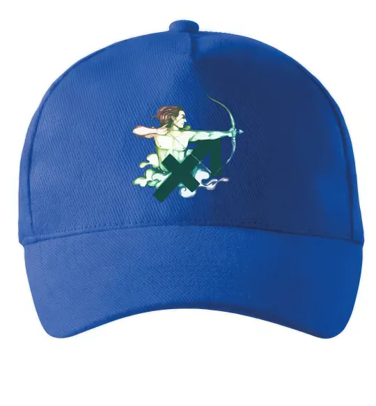 Кепка Стрілець знак зодіаку Ярко-синий фото