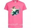 Детская футболка Стрелец знак зодиака Ярко-розовый фото