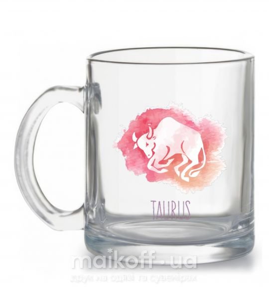 Чашка стеклянная Taurus Прозрачный фото