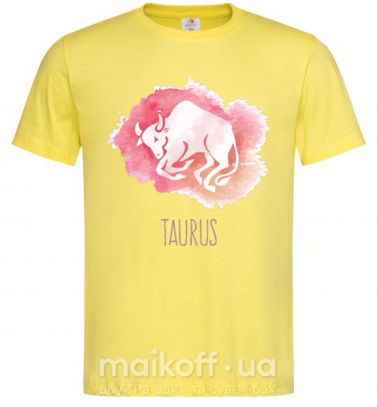 Чоловіча футболка Taurus Лимонний фото