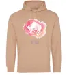 Женская толстовка (худи) Taurus Песочный фото