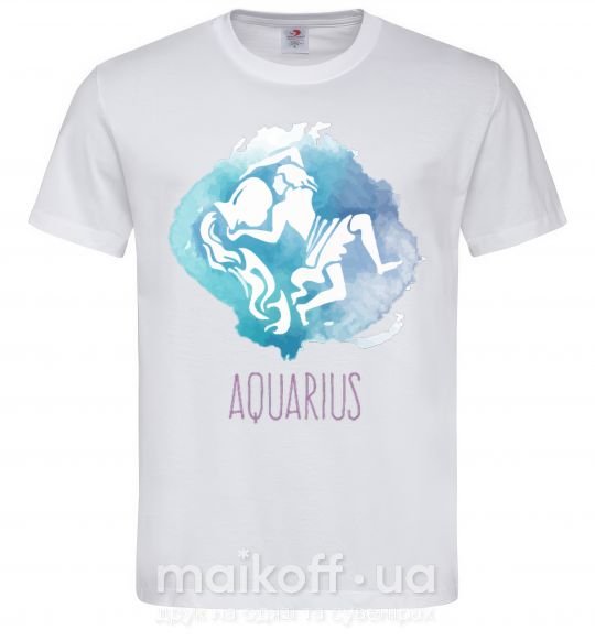 Чоловіча футболка Aquarius Білий фото