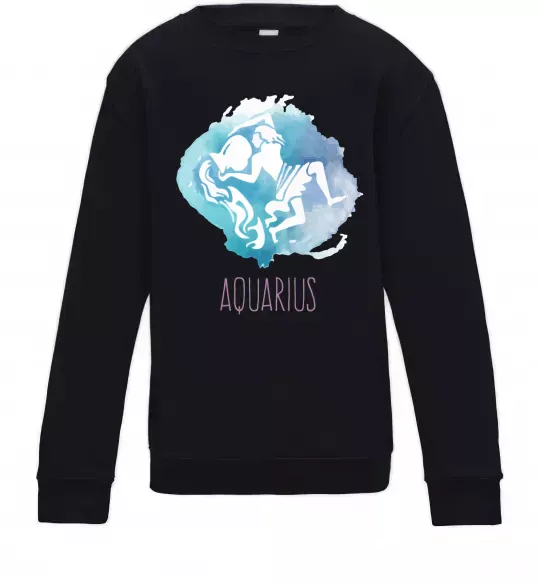 Детский Свитшот Aquarius Черный фото