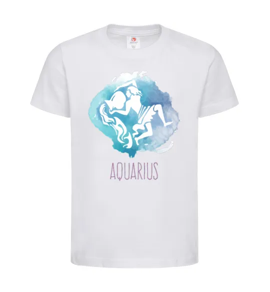 Дитяча футболка Aquarius Білий фото