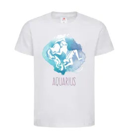 Детская футболка Aquarius Белый фото