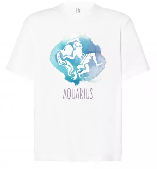 Футболка Оверсайз Aquarius Білий фото