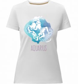 Женская премиум футболка Aquarius