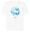 Футболка Оверсайз Aries Белый фото
