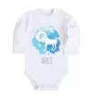Дитячий бодік Aries Білий фото