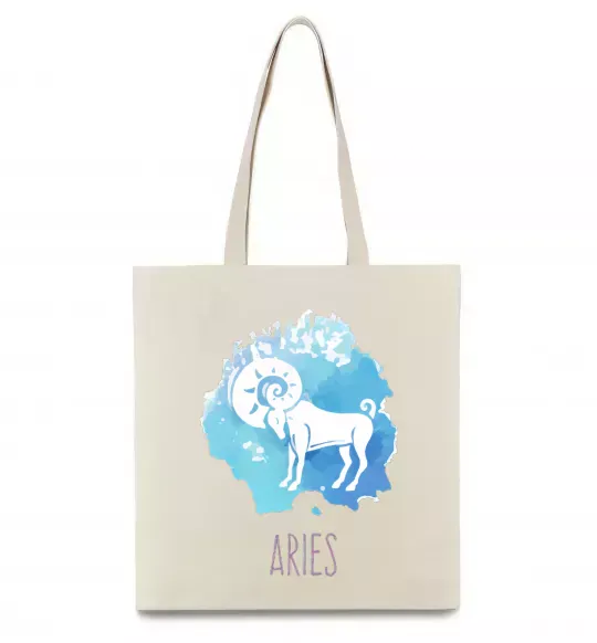Еко-сумка Aries Бежевий фото