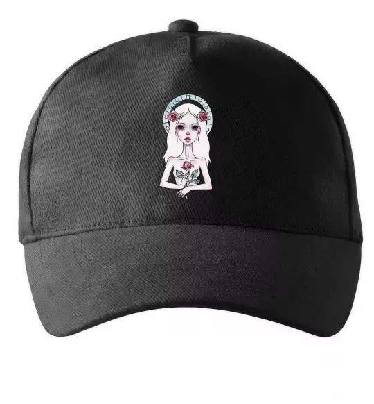 Кепка Virgo roses Чорний фото