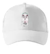 Кепка Virgo roses Білий фото