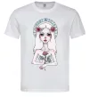 Мужская футболка Virgo roses Белый Мужская футболка Virgo roses Белый фото