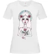 Жіноча футболка Virgo roses Білий фото