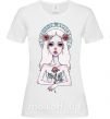 Жіноча футболка Virgo roses Білий фото